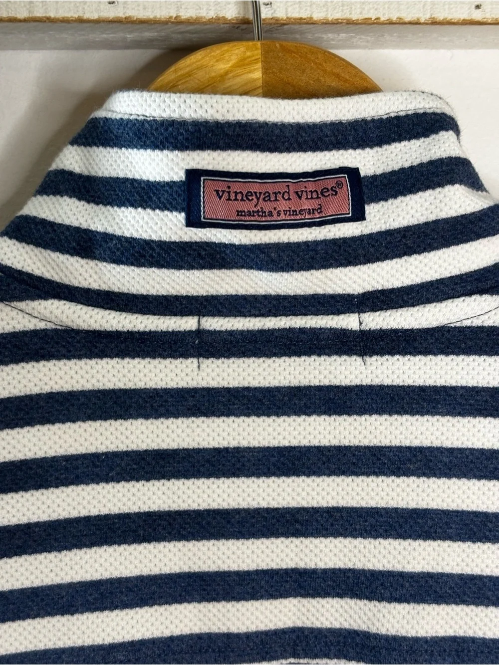 Vineyard Vines Relaxed Fit The Shep Shirt Striped Half-Zip Pullover